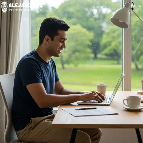 teletrabajo derecho administrativo virtual tecnologia trabajo